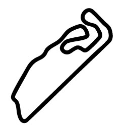 Dominion Raceway Road Course outline