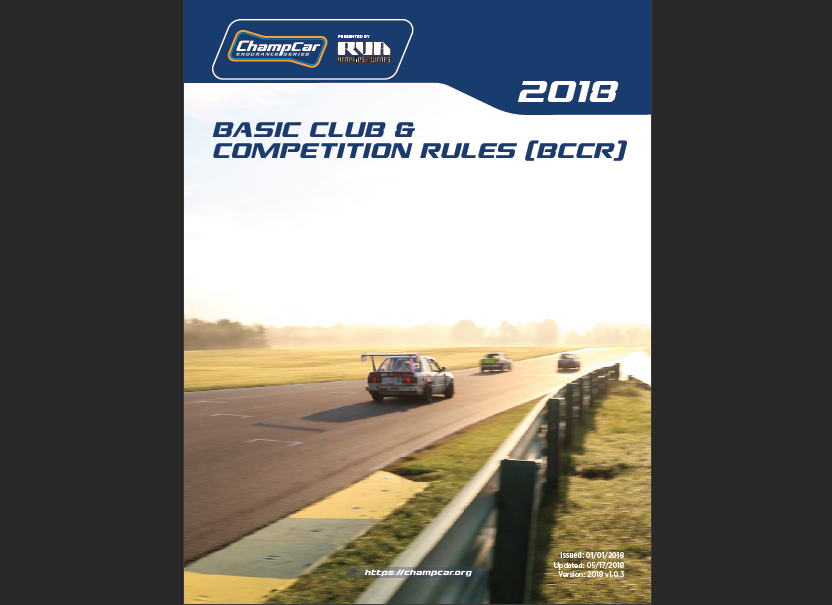 The BCCR for 2018