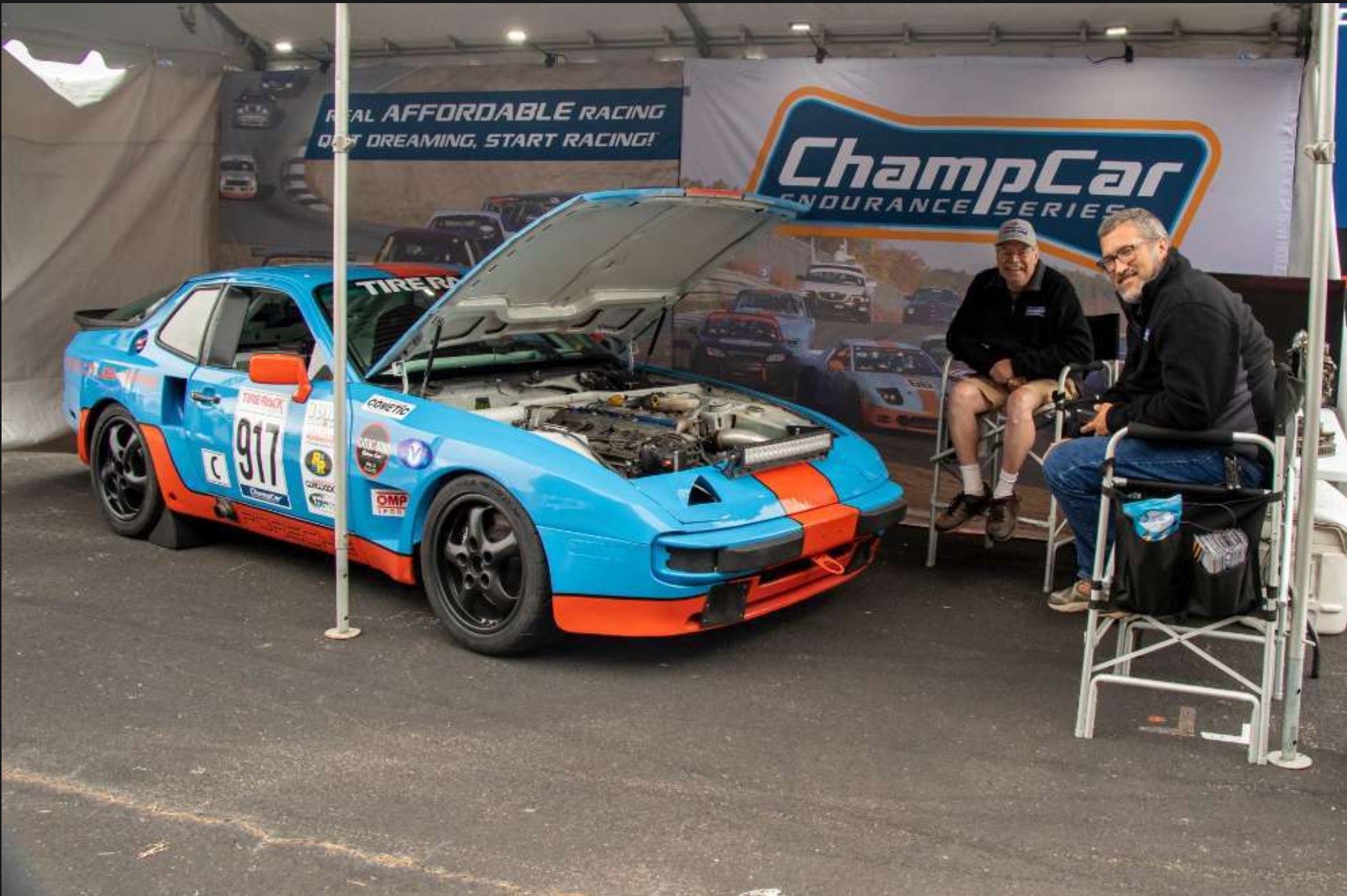 Doc Waldrop and Bill Strong at Road Atlanta Petit Lemans