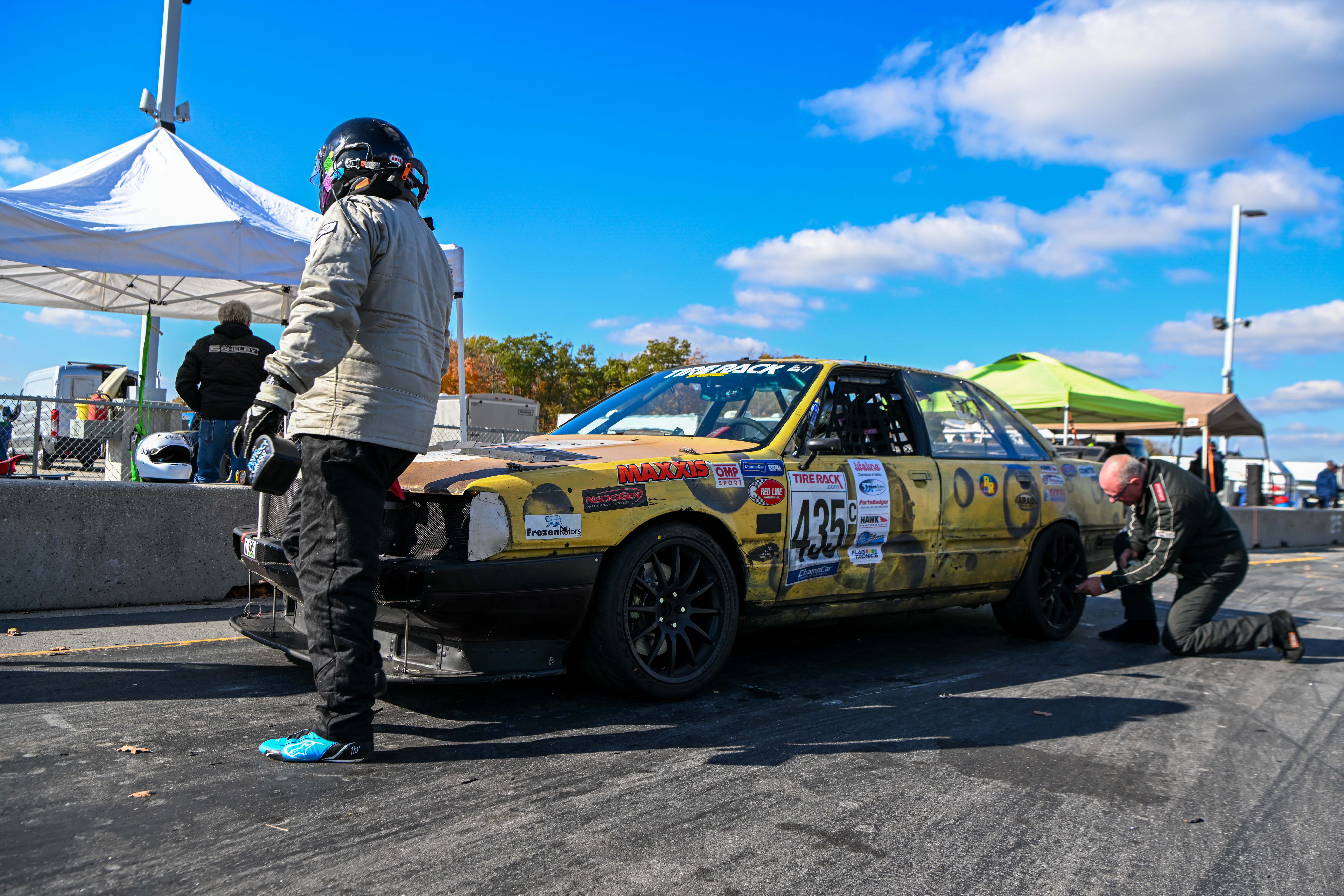 Built, not bought at a ChampCar race weekend