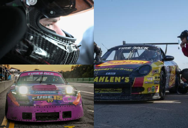 ChampCar endurance racing cars and driver