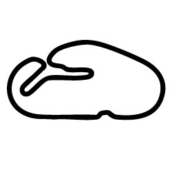 Daytona International Speedway outline