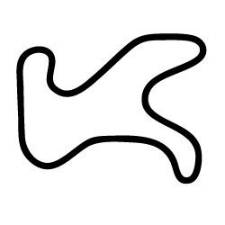 Harris Hill Raceway outline