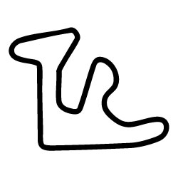 Gingerman Raceway outline