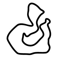 Ozarks International Raceway outline